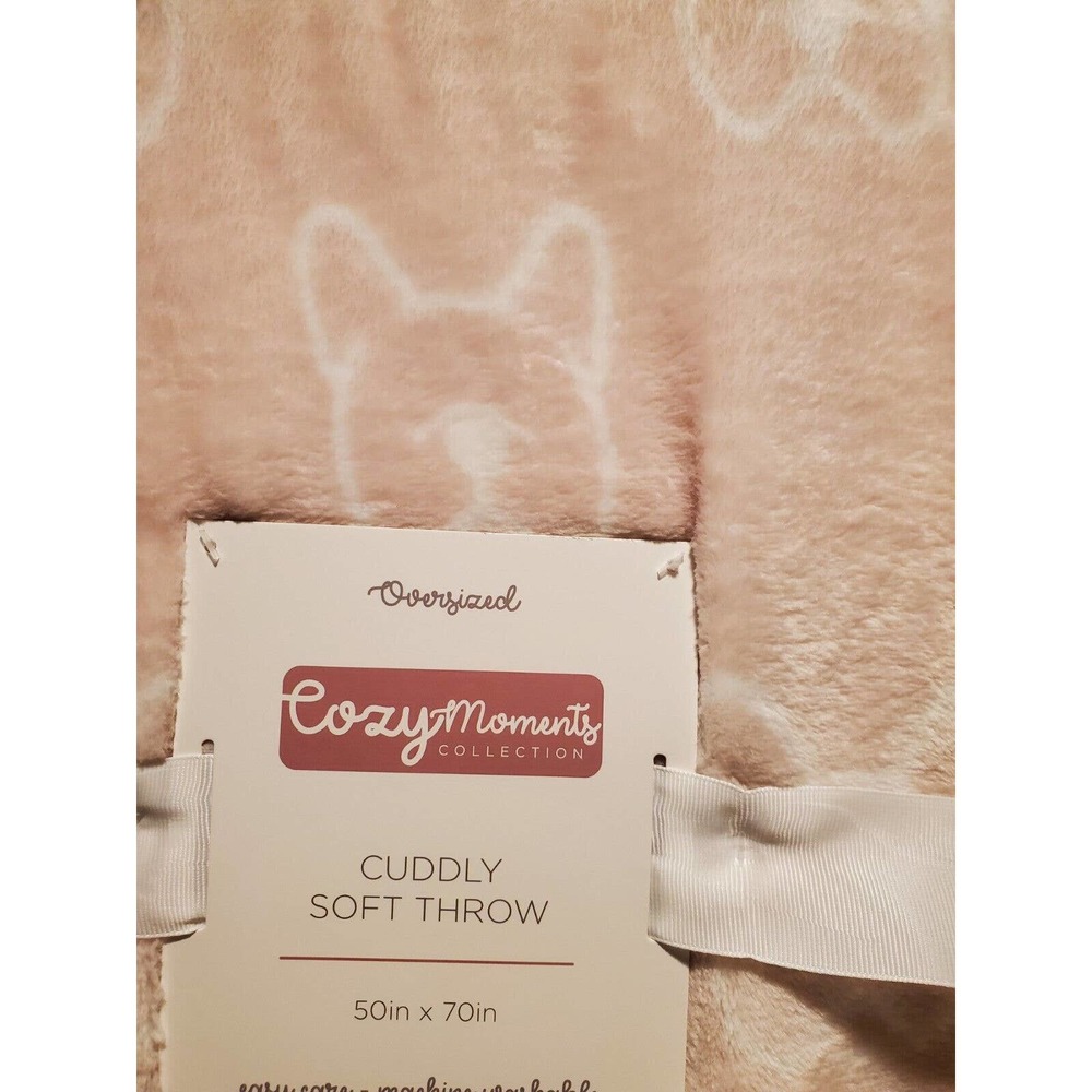 French Bulldog Cuddly Soft Throw Blanket - Picture 2 of 3